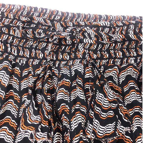 Anthropologie Tribal Slash Pockets Harem Style Viscose Ankle Jogger Size L - Picture 6 of 12